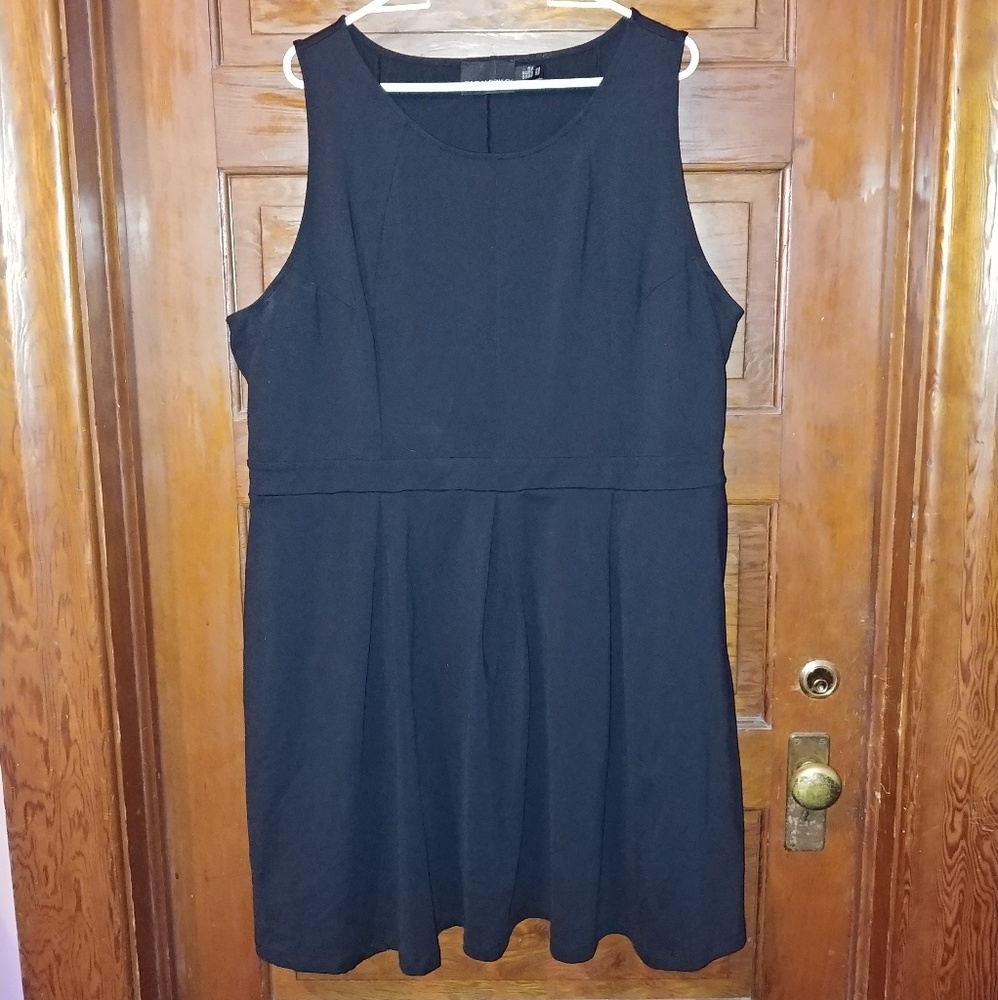 Cynthia Rowley Black A-line dress